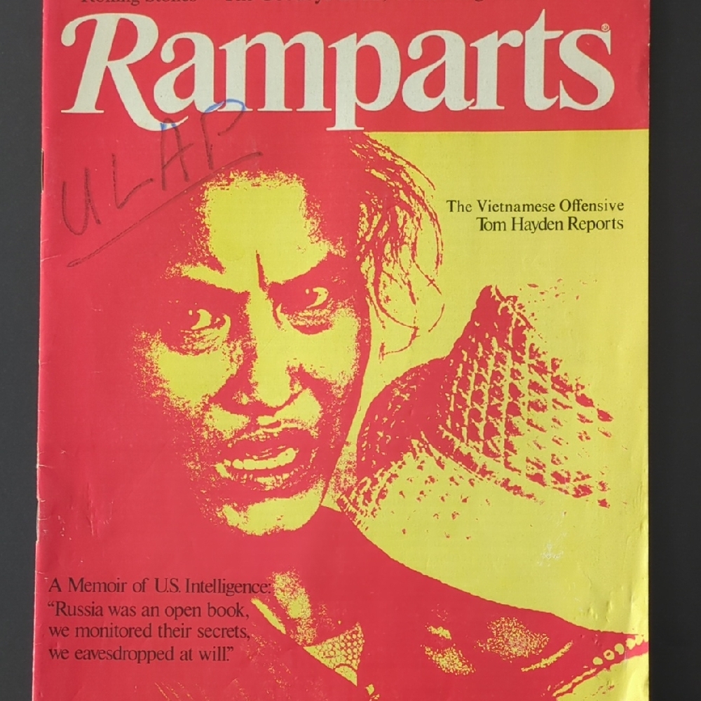 Ramparts Magazine August 1972 The Vietnamese Offensive Tom Hayden Reports